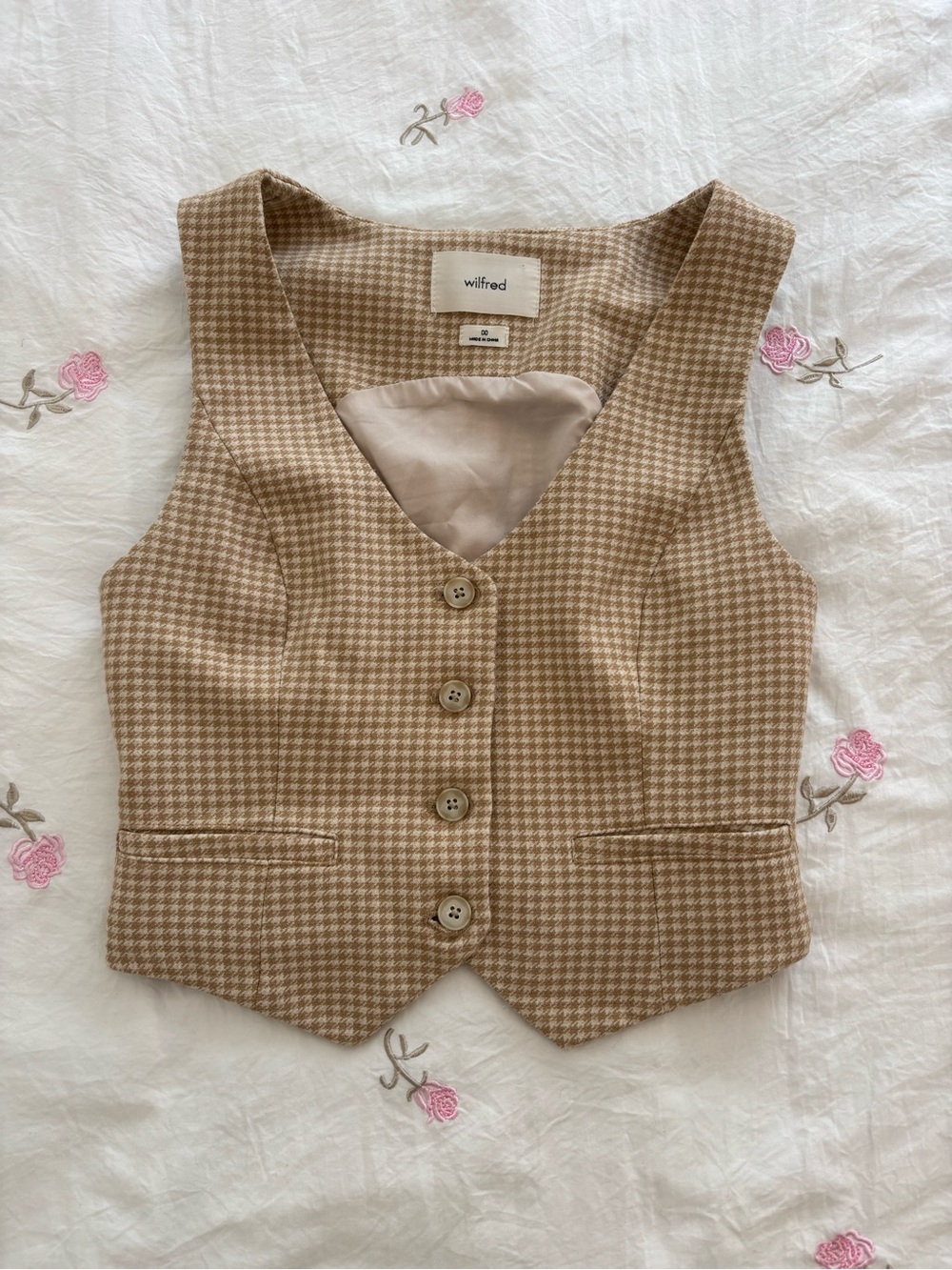 Wilfred Tan Vest